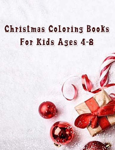 Christmas Coloring Books For Kids Ages 4-8