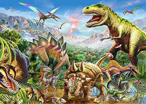 Dinosaur World 1000 Piece Jigsaw Puzzle