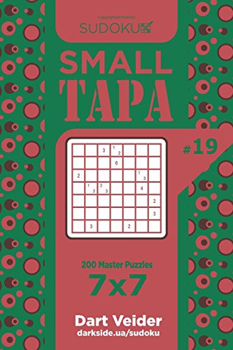 Sudoku Small Tapa - 200 Master Puzzles 7x7