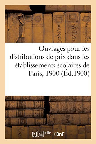 République française. Liste des ouvrages adoptés pour les distributions de prix