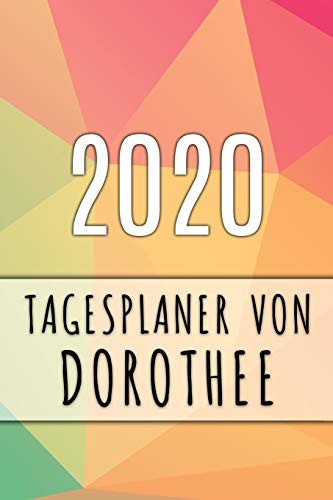 2020 Tagesplaner von Dorothee