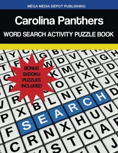 Carolina Panthers Word Search Activity Puzzle Book