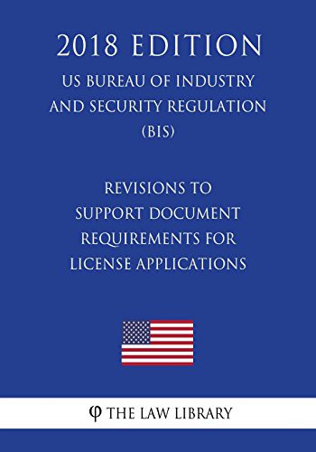 Revisions to Support Document Requirements for License Applications