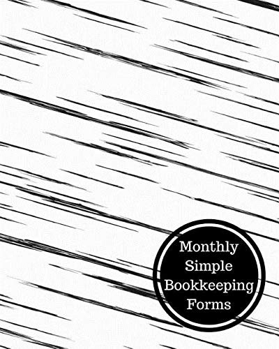 Monthly Simple Bookkeeping Forms