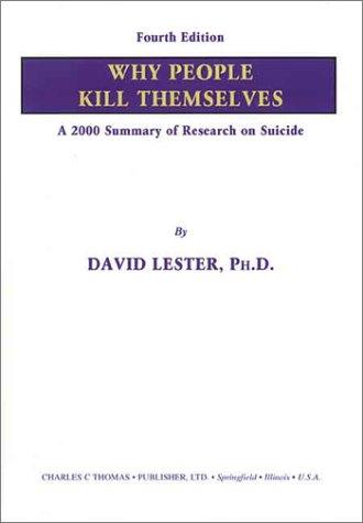 Why people kill themselves