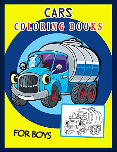 Cars Coloring Books for Boys