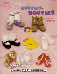 Booties, Booties, Booties to knit & crochet