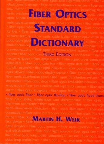 Fiber optics standard dictionary