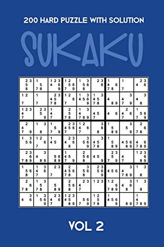 200 Hard Puzzle With Solution Sukaku Vol 2
