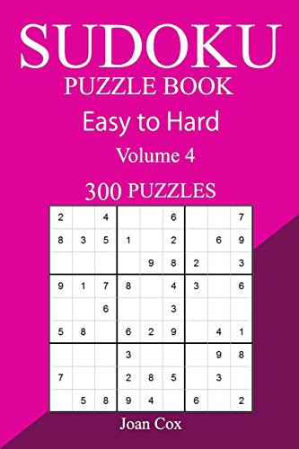 300 Easy to Hard Sudoku Puzzle Book