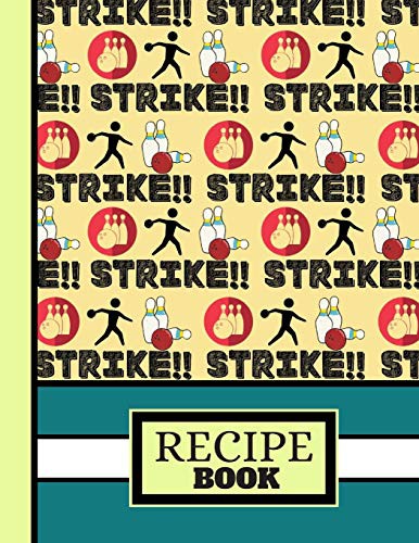 : 'Strike' Bowling Man Figure Pattern Cooking Gift