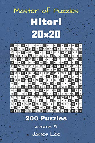 Master of Puzzles Hitori - 200 Puzzles 20x20 vol. 5