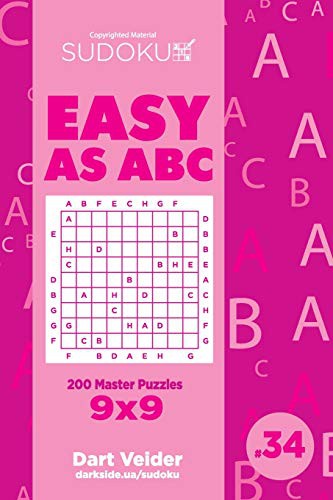 Sudoku Easy as ABC - 200 Master Puzzles 9x9