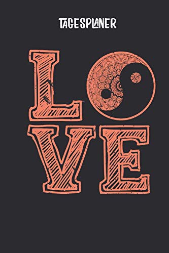 Tagesplaner mit Yin Yang Mandala für Yoga