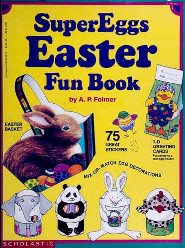 Super Eggs Easter Fun Book