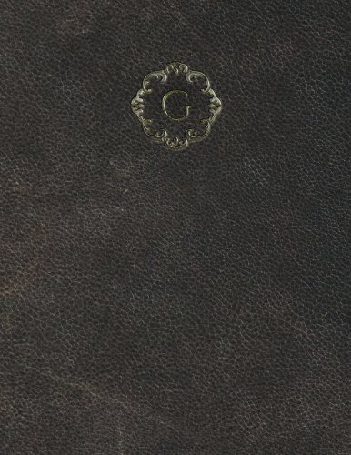 Monogram "G" Grid Sketchbook