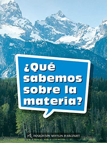 Book 043 : ¿Qué sabemos sobre la materia?