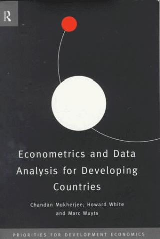 Econometrics and data analysis for developing countries