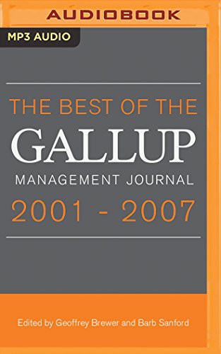 Best of the Gallup Management Journal 2001-2007, The