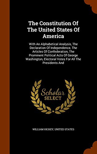 The Constitution Of The United States Of America