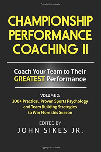 Volume 2 Championship Performance Coaching