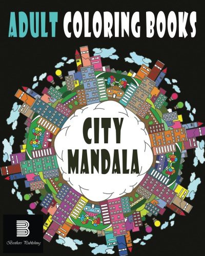 Adult coloring books : City