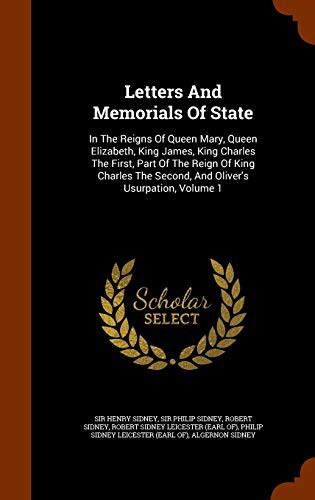 Letters And Memorials Of State