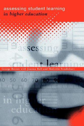 Assessing student learning in higher education
