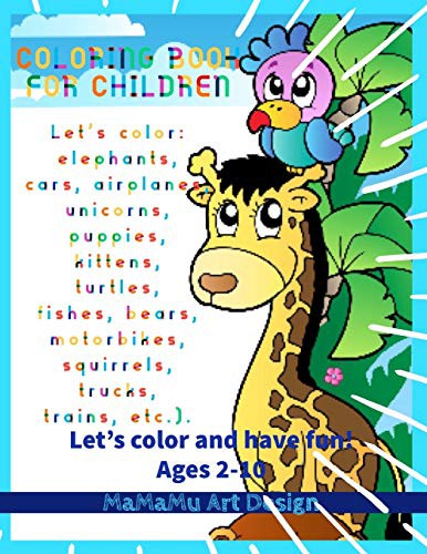 Coloring book for children : Let's color