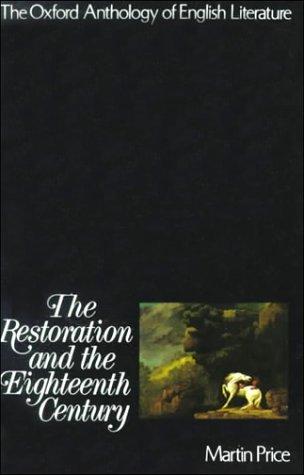 The Oxford Anthology of English Literature