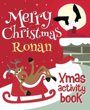 Merry Christmas Ronan - Xmas Activity Book