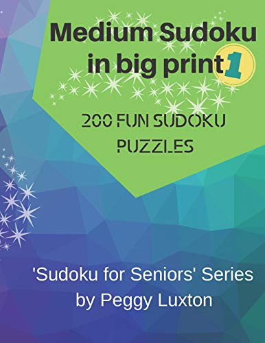 Medium Sudoku in big print 1