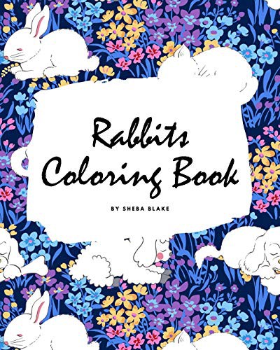 Rabbits Coloring Book for Children
