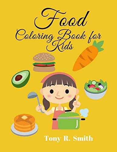 Food Coloring Book for Kids