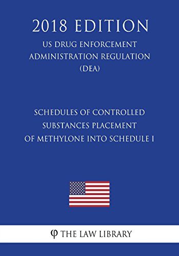 Schedules of Controlled Substances - Placement of Methylone into Schedule I