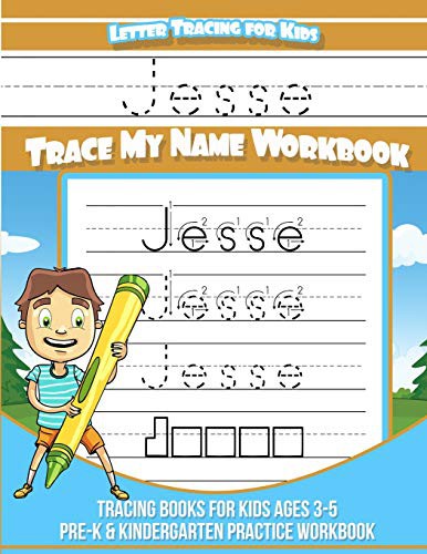 Jesse Letter Tracing for Kids Trace my Name Workbook
