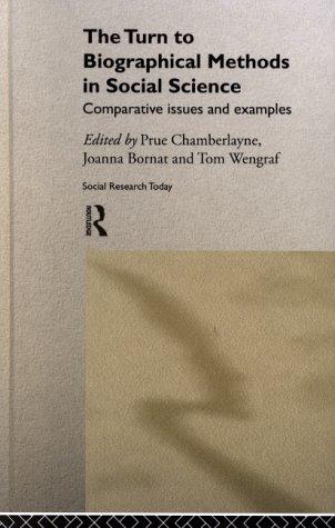 Turn to Biographical Methods in Social Science