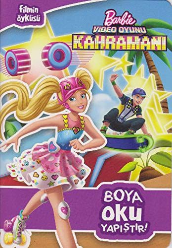 Barbie Video Oyunu Kahramani Boya Oku Yapistir