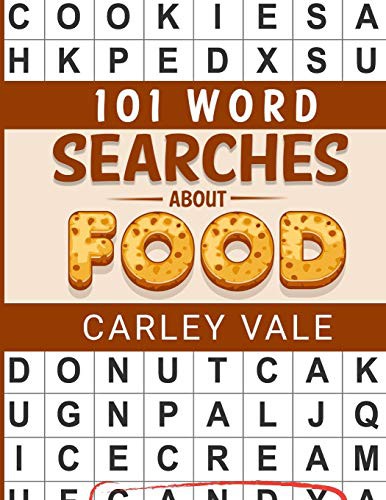 101 Word Searches About Food
