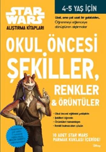 Okul oncesi sekiller Renkler ve oruntuler / Star Wars Alistirma Kitaplari