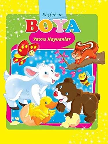 Kesfet ve Boya - Yavru Hayvanlar