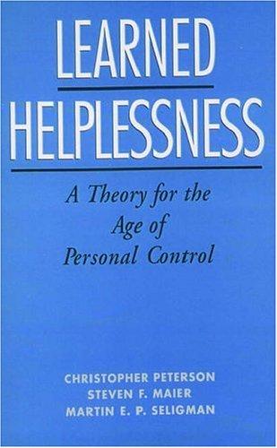 Learned helplessness