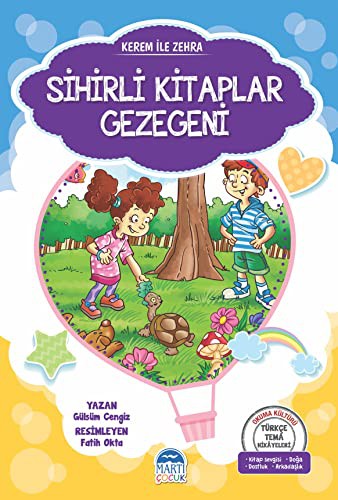Kerem ile Zehra - Sihirli Kitaplar Gezegeni; Türkce Tema Hikâyeleri Seti