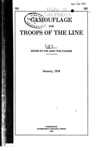 Camouflage for Troops of the Line