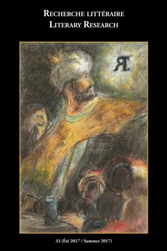 Recherche Litteraire / Literary Research vol. 33