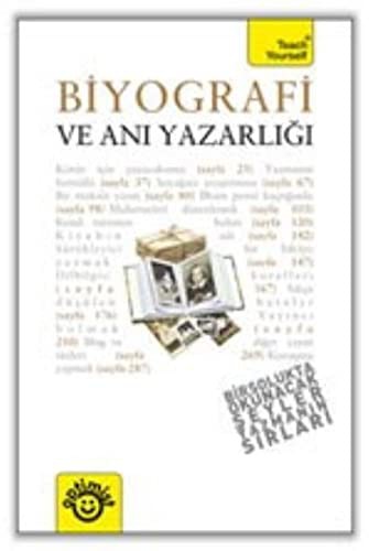 Biyografi ve Ani Yazarligi