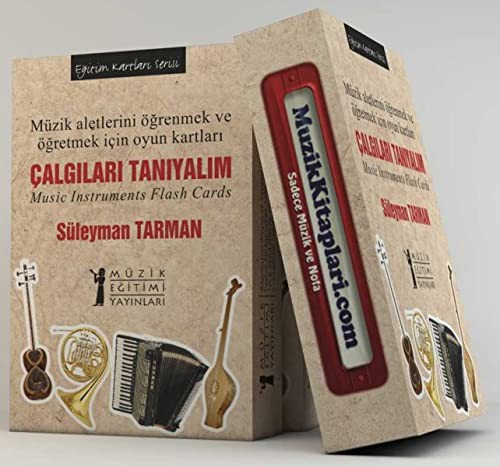 Calgilari Taniyalim - Egitim Kartlari Serisi; Müzik Aletlerini Ögrenmek ve Ögretmek Icin Oyun Kartlari