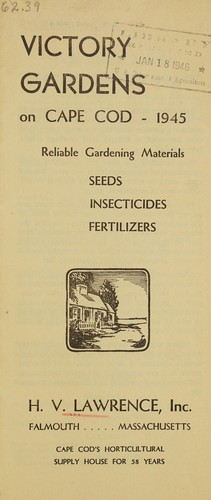 Victory gardens on Cape Cod, 1945