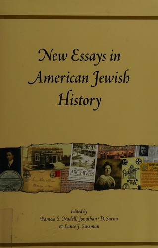 New essays in American Jewish history