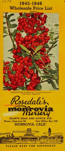 1945-46 wholesale price list